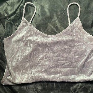 Velvet Crop Tank